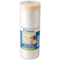 Пленка защитная Folsen с клейкой лентой 1.4х33 м/пог. (5 дней)
