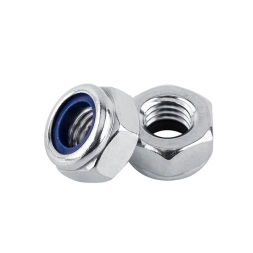 Гайка шестигранная со стопорным кольцом М8 DIN 985