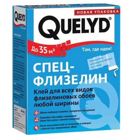 Клей обойный сухой Quelyd Спец-Флизелин 0.3 кг