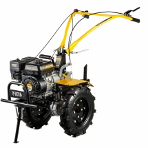 Мотоблок DPT-370X, 7 л.с, дисковое сцепление, ширина 90 см, глубина 35 см, фрез 3 х 4, ВОМ, передачи 3В/1Н Denzel