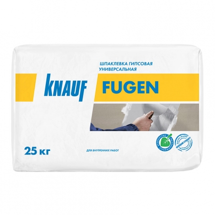 Шпатлевка гипсовая универсальная Knauf Фуген 25 кг