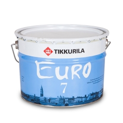 Краска Tikkurila Euro-7 латексная 9 л / 14 кг