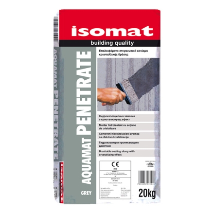 Гидроизоляционный проникающий раствор Isomat Aquamat-Penetrate 20 кг