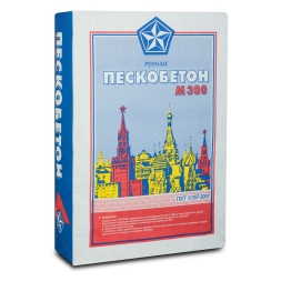 Смесь сухая крупнозернистая Русеан Пескобетон М-300, 40 кг
