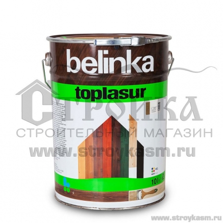 Лазурное покрытие Belinka Toplasur №12 Бесцветная 10 л