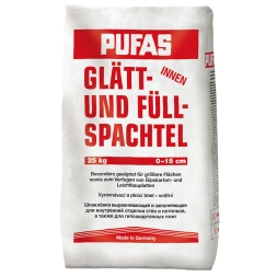 Шпатлевка гипсовая Pufas Glatt und Fullspachtel №3, 25 кг