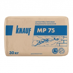Штукатурка гипсовая машинного нанесения Knauf МП 75, 30 кг