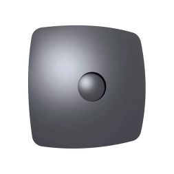 Вентилятор осевой вытяжной с обратным клапаном D 100 RIO 4C Dark gray metal