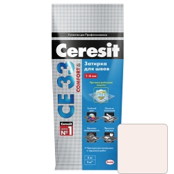Затирка для швов Ceresit CE 33 Comfort №40 Жасмин 2 кг