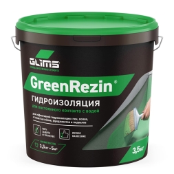 Многоцелевой эластичный герметик Glims-GreenResin 3.5 кг