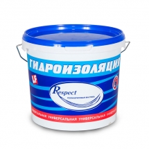 Гидроизоляционная мастика Гермес полиакриловая Respect 5 кг