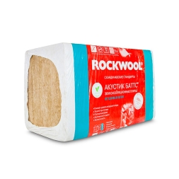 Утеплитель Rockwool Акустик Баттс 1000х600х50 мм (6м2/0.3м3)