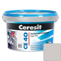 Затирка для швов Ceresit СE 40 Aquastatic №10 Манхеттен 2 кг