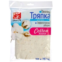 Тряпка для пола из хлопка GRIFON 500х700 мм 1шт.