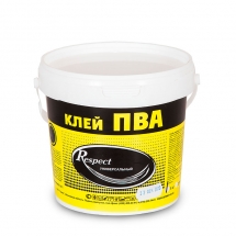 Клей строительный ПВА Гермес Универсальный Respect 1 кг