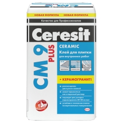 Клей плиточный для внутренних работ Ceresit СМ 9 Plus 25 кг