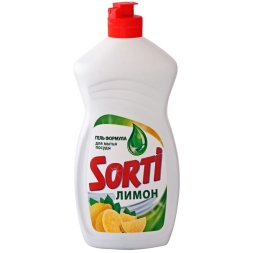 Средство для мытья посуды Sorti лимон 450мл