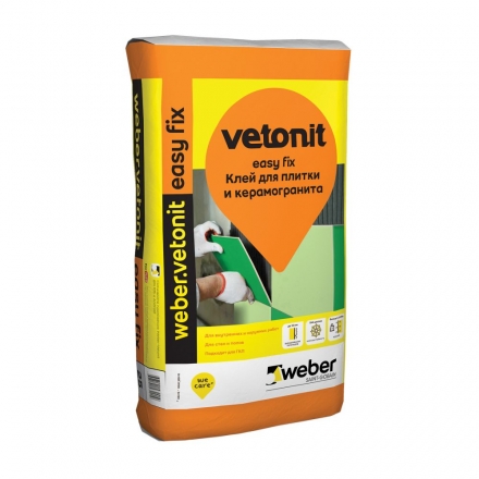 Клей плиточный Weber.Vetonit-Easy Fix 25 кг