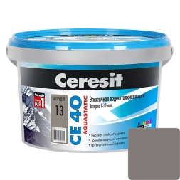 Затирка для швов Ceresit СE 40 Aquastatic №13 Антрацит 2 кг