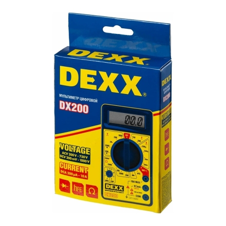 Мультиметр цифровой DEXX DX200
