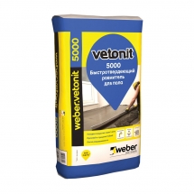 Ровнитель для пола быстротвердеющий Weber.Vetonit 5000, 25 кг