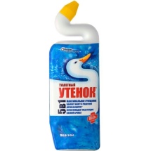 Туалетный утенок гель для унитаза 5 в 1 морской 0.5л