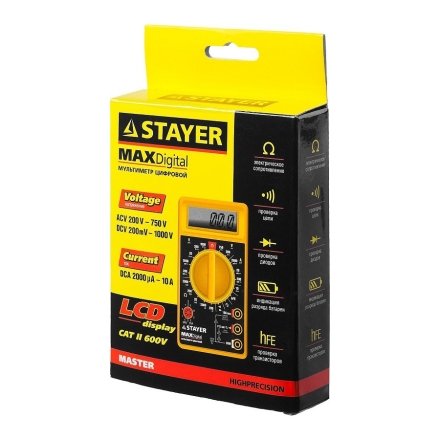 Мультиметр цифровой Stayer Master MAXDigital