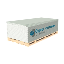 Гипсокартон ГКЛ Gyproc Оптима 2500х1200х12.5 мм