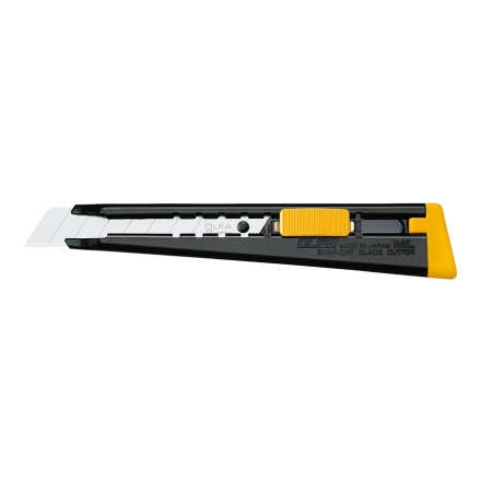 Нож OLFA металлический с выдвижным лезвием автофиксатор 18 мм