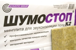 Шумостоп-К2 (минплита) 1200х300х20 мм 10 шт (12м/пог)