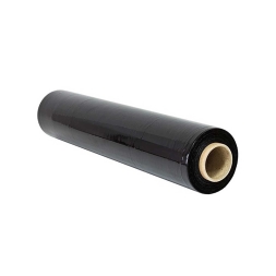Пленка упаковочная Стрейч черная 500 мм х 20 мкм (1 кг)