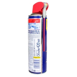 Смазка универсальная WD-40 с адаптером 420 мл