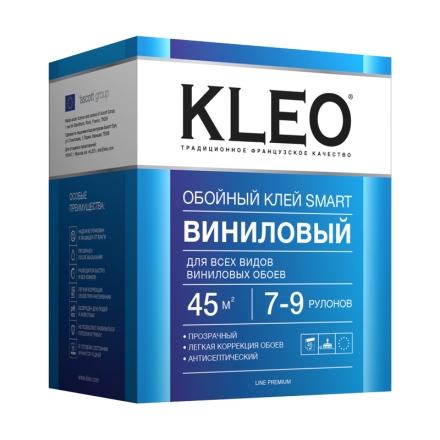 Клей обойный Kleo Smart Виниловый 200 г (7-9 рул.)