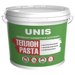 Шпатлевка финишная полимерная Unis Теплон Pasta 5 кг