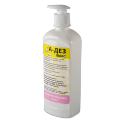 Дезинфицирующее жидкое мыло А-Дез-Люкс 500 мл (насос-дозатор)