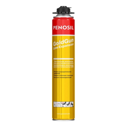 Пена монтажная Penosil Gold Gun Low Expansion с низким расширение 750 мл под пистолет