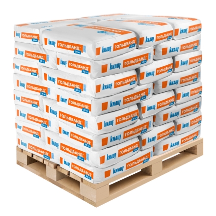 Штукатурка гипсовая Knauf Гольдбанд 30 кг