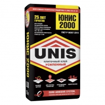 Клей плиточный Unis 2000, 25 кг