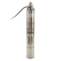 Скважинный насос DWS-4-150, винтовой, диаметр 4&quot;, 1300 Вт, 2000 л/ч, напор 150 м Denzel