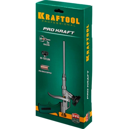Пистолет Kraftool Expert Prokraft для монтажной пены тефлоновое покрытие