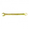 Изображение товара Ключ комбинированный Сибртех желтый цинк 6 мм
