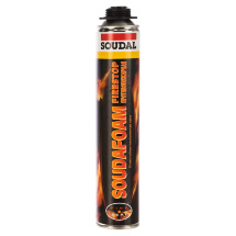 Пена монтажная Soudal Soudafoam огнестойкая 750 мл под пистолет 132780