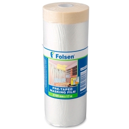 Пленка защитная Folsen с клейкой лентой 2.7х17 м/пог. (5 дней)