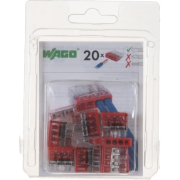 Клемма соединительная WAGO 2273-204/996-020 4х2,5 мм2 (блистер 20 шт.)