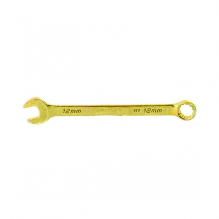 Ключ комбинированный Сибртех желтый цинк 12 мм