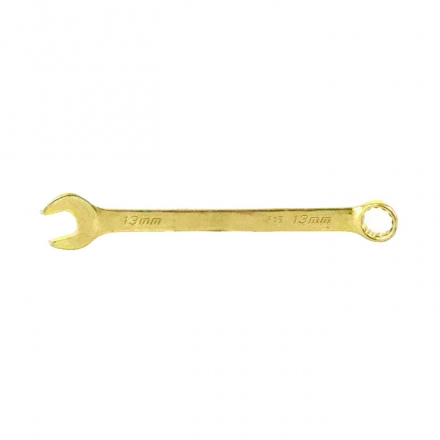 Ключ комбинированный Сибртех желтый цинк 13 мм