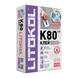 Клей плиточный Litokol Litoflex K80, 25 кг