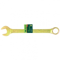 Ключ комбинированный Сибртех желтый цинк 24 мм